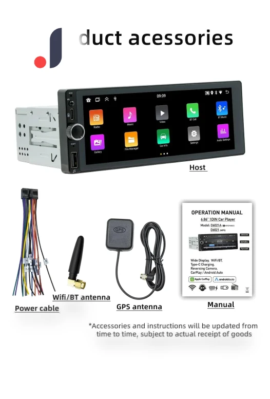 Android Car Stereo with Wireless Apple Carplay — Stereo Receivers, Reakosound