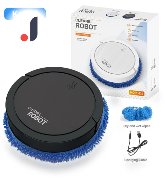 Automatic 3-in-1 Robot Vacuum — Smart Cleaning Robots, MR J