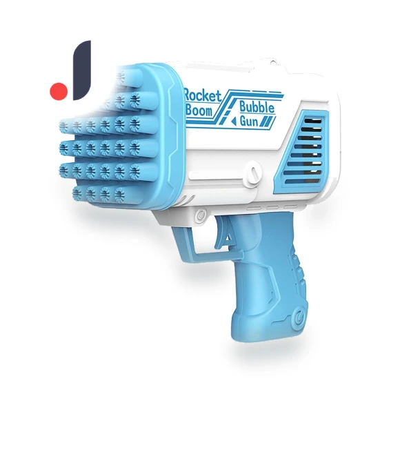 Automatic Bubble Machine Gun with Light Toys — Bubble Toys, Smart Mouse