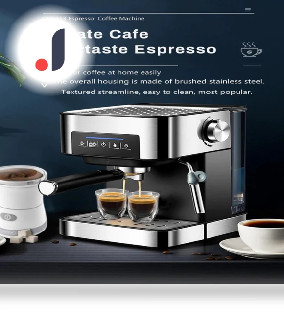 Automatic Espresso Machine with Touch Screen — Coffee & Espresso Combos, TOP-MALL-001