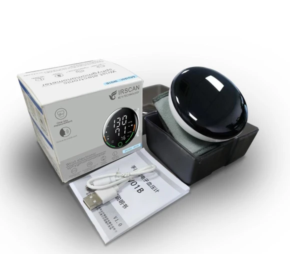 Automatic Rechargeable Wrist Blood Pressure Monitor — Blood Pressure Monitors, Saint Health Care