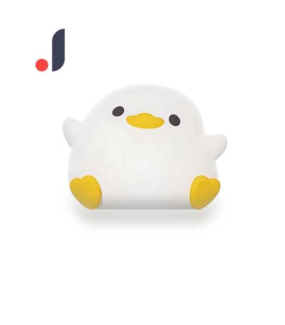 Cartoon LED Night Light with Cute Duck — Night Lights, Warm home textiles