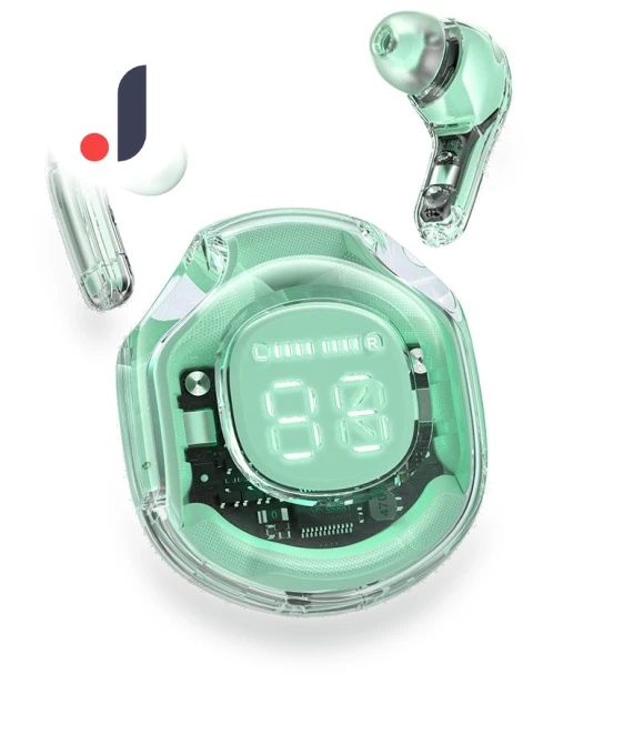 Digital Display Mini Wireless Headphones — Over-Ear Headphones, VAORLO
