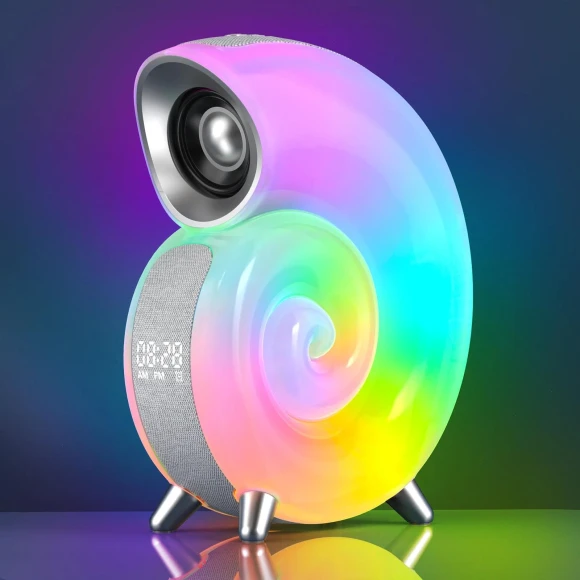 Multifunctional Atmospheric Lamp with Bluetooth Speaker — Alarms & Clocks, SDS003