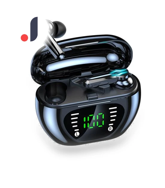 Practical Bluetooth-Compatible Touch Control Headphones — On-Ear Headphones, Junmaocun