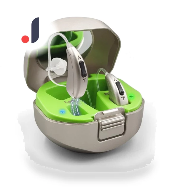 Rechargeable Mini Behind-The-Ear Hearing Aid — Hearing Support, FEIE