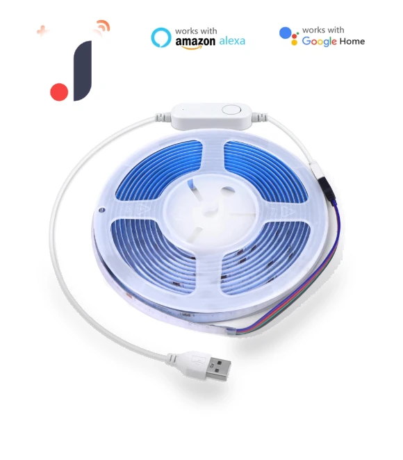 RGB COB LED Strip with Wi-Fi Controller — LED Strips, Rybakov Home Lighting