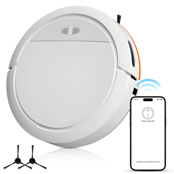 Robot Vacuum and Mop Combo — Smart Cleaning Robots, TOMTOP JMS