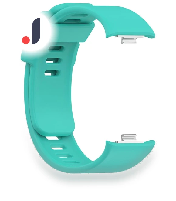 Silicone Watch Strap with Screen Protector and Protective Case — Fitness Bands, Xiaomi