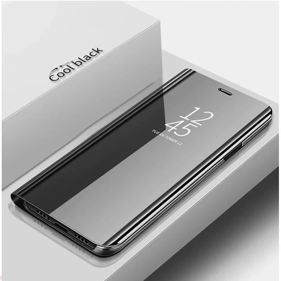 Smart Mirror Leather Folding Phone Case — Protective Cases, hengbo-Cases