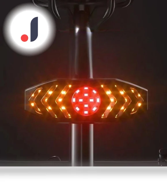 Smart Rear Bike Light with Remote Control — Bike Headlights, Binchi Outdoor Equipment