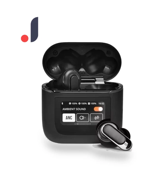 Smart Touch Screen ANC Wireless Bluetooth Headphones — In-Ear Headphones, aominuo