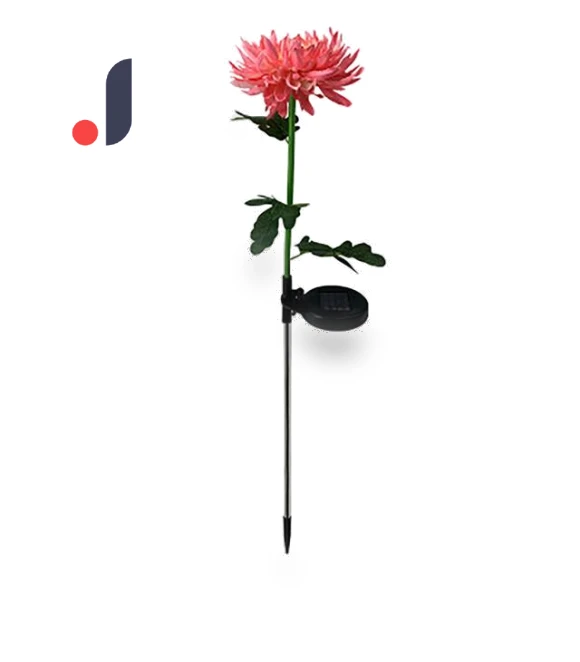 Solar Light LED Chrysanthemum Flower Garden Light — Garden Illumination, Smart Mouse