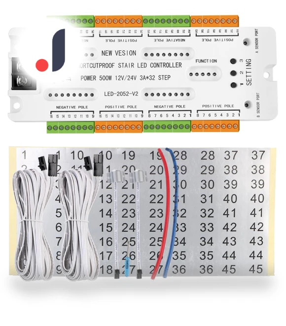 Stair Lighting Motion Sensor Controller — Step Lights, HOME LOVER