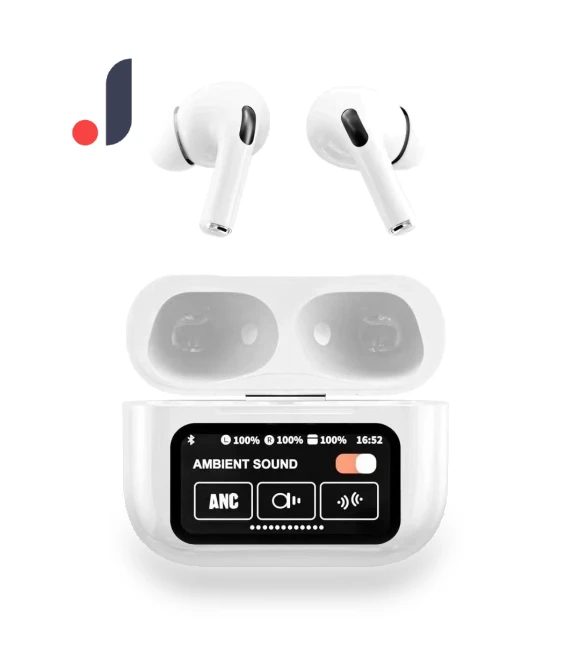 Touchscreen ANC Wireless Earbuds — In-Ear Headphones, ZJM Mall