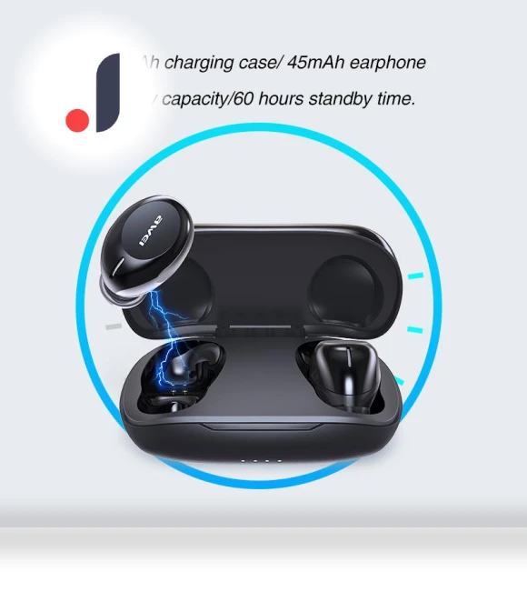 TWS Bluetooth Earbuds — In-Ear Headphones, AWEI