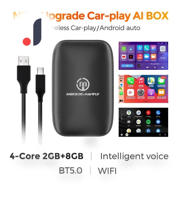 Universal CarPlay Android Auto Ai Box — Stereo Receivers, Reakosound