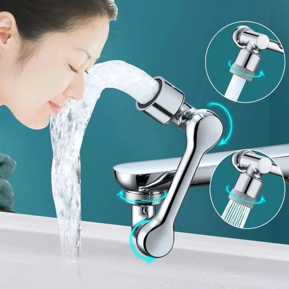 Universal Faucet Aerator with 1080° Robotic Swivel Arm — Aerators, HaoJia