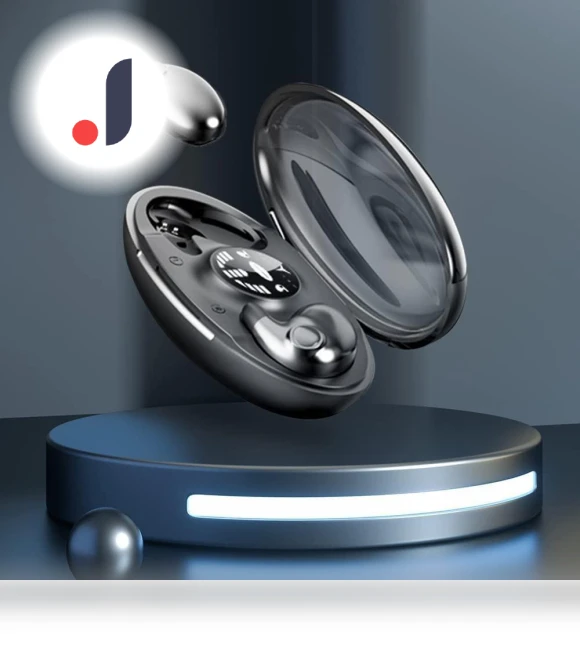 Wireless Earbuds with Charging Case — In-Ear Headphones, Junmaocun