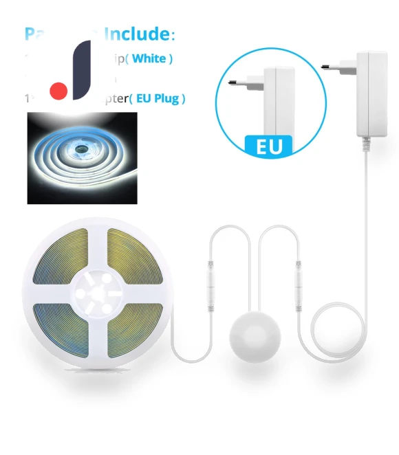 Adjustable Brightness COB LED Strip with Wireless Touch Control — LED Strips, MALITAI