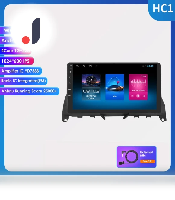 AI Voice 2 Din Android Auto Radio — Car Installation Essentials, Hizpo