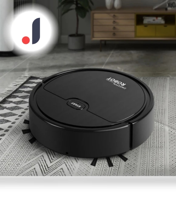 Automatic Household Intelligent Sweeping Robot Vacuum with USB Charging — Smart Cleaning Robots, Winter Gloves