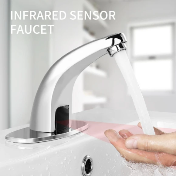 Automatic Infrared Touchless Faucet — Hands-Free Faucets, The Romantics