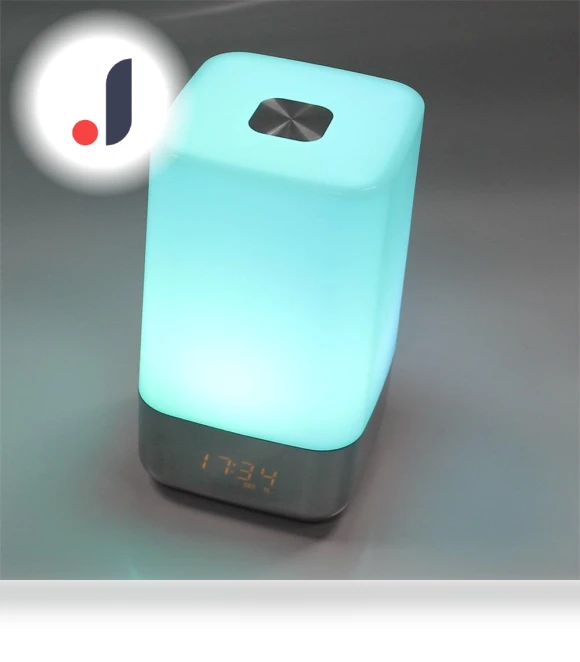 Color Changing LED Digital Alarm Clock with Sunrise Simulation — Clocks, We Satisfied