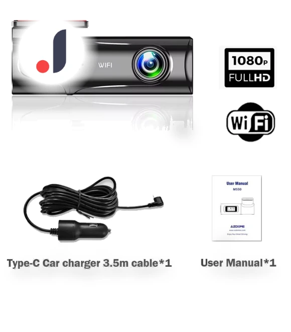 Dash Cam 1080P WiFi — Dashboard Cameras, PRISMA
