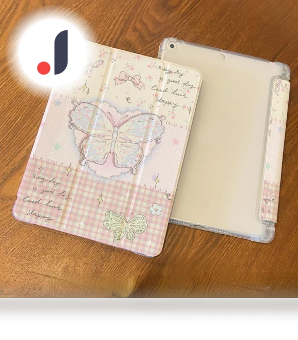 High-Quality Smart TPU Case with Butterfly Design — Protective Cases, Joyway