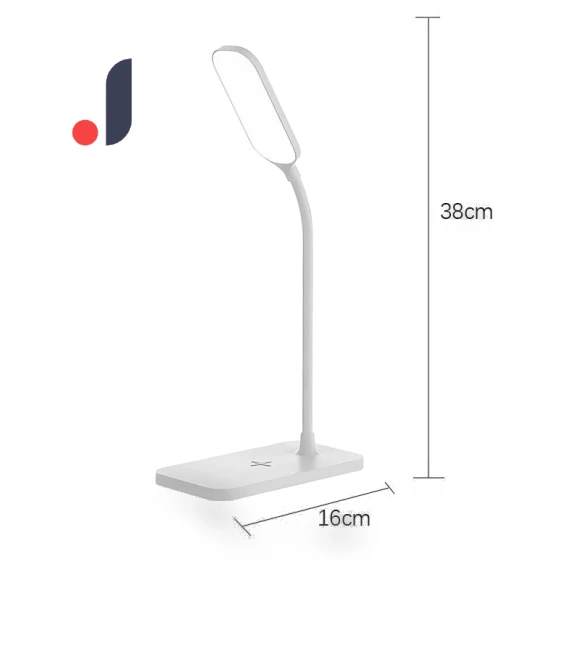 LED Desk Lamp with Wireless Charger — Study & Desk Lighting, Binchi Lighting Appliances