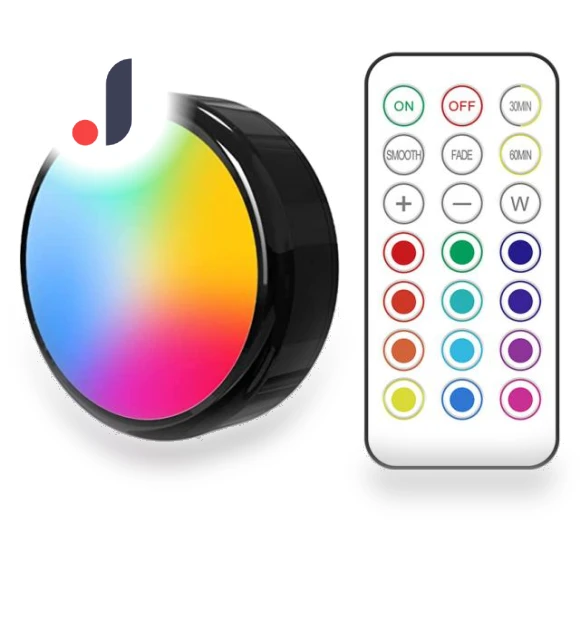 LED Light Fixture with Remote Control — LED Strips, summer sun