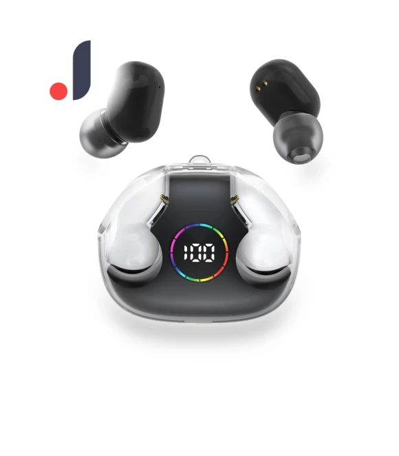 Mini Wireless Headphones with Digital Display — In-Ear Headphones, VAORLO