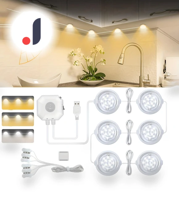 Motion Sensor Cabinet Lighting — Under-Cabinet Mounts, Binchi Lighting Appliances