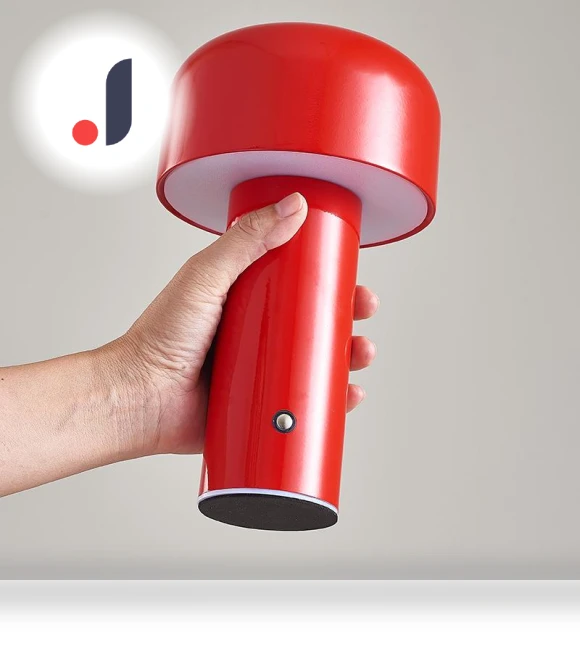 Mushroom Lamp with USB Charging — Night Lights, Cosy Homes