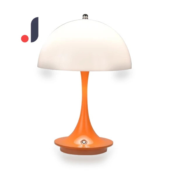 Mushroom-shaped Table Lamp with USB Charging — USB Lighting Solutions, Cosy Homes