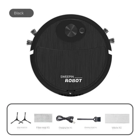 Robotic Sweeping Machine — Smart Cleaning Robots, Winter Gloves