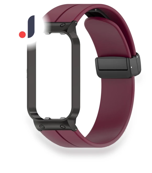 Silicone Strap with Magnetic Buckle — Fitness Bands, MY-CASE
