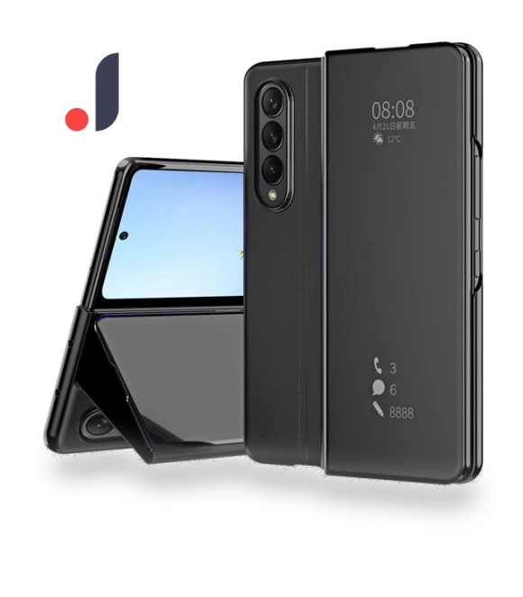 Smart Flip Case with Mirror Finish — Bumpers, Bai Fen Bai-Digital 3C