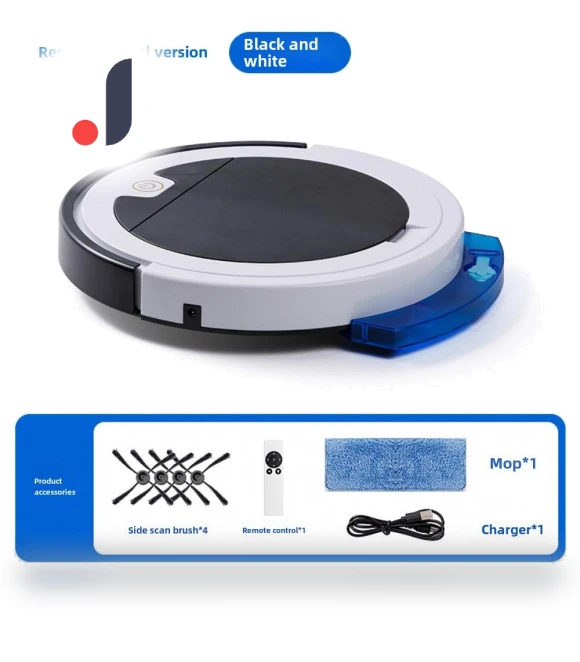 Smart Sweeping Robot with Suction and Mopping — Smart Cleaning Robots, Winter Gloves