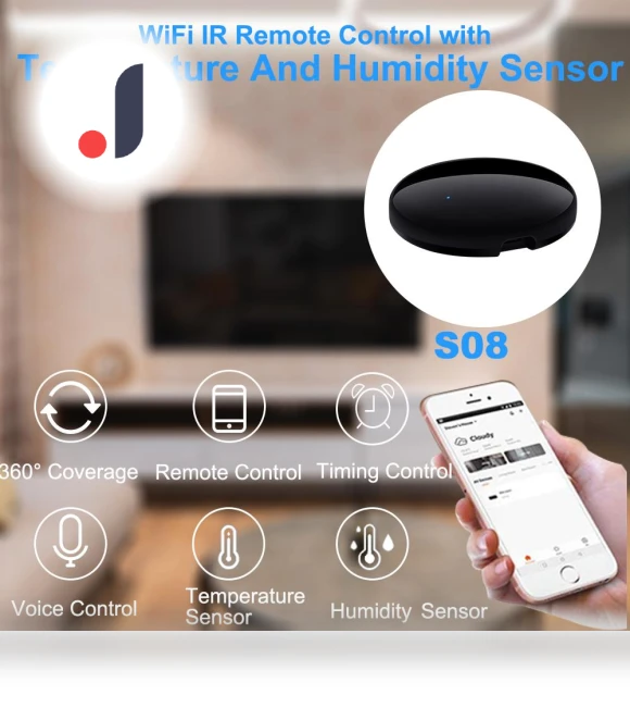 Smart Wi-Fi Universal Infrared Remote Control — Remote Controls, Minco Home