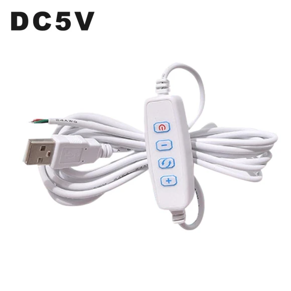 USB LED Dimmer Cable — Study & Desk Lighting, HTH LED Lighting and Power Adapter