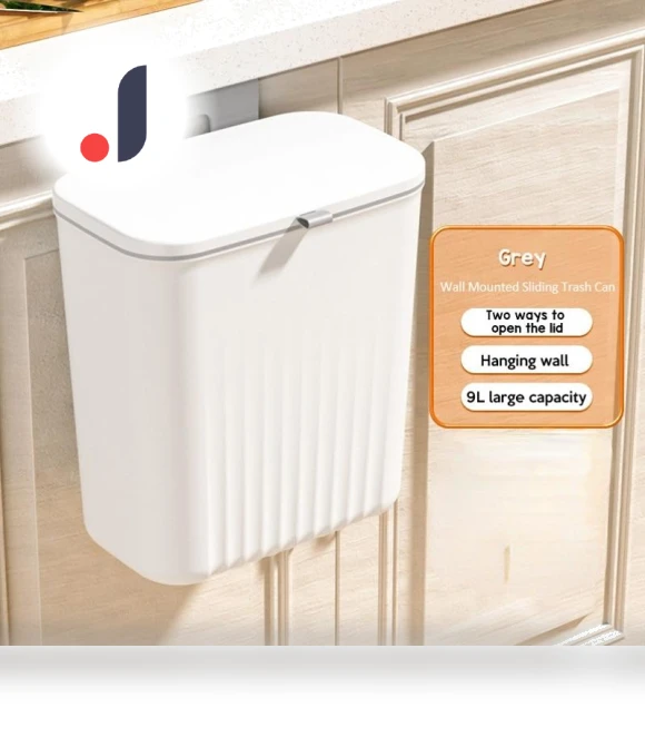 Wall-mounted trash bin — Waste Baskets, TOP-HOME MALL