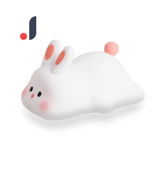 Adorable Rabbit Night Light with Timer — Night Lights, Worry free storage