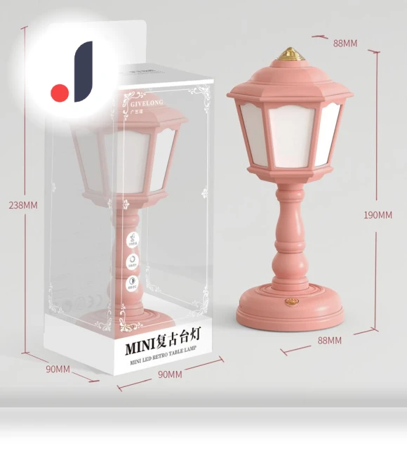 LED Desk Lamp with USB Touch Charging — Desk & Table Lighting, Cosy Homes
