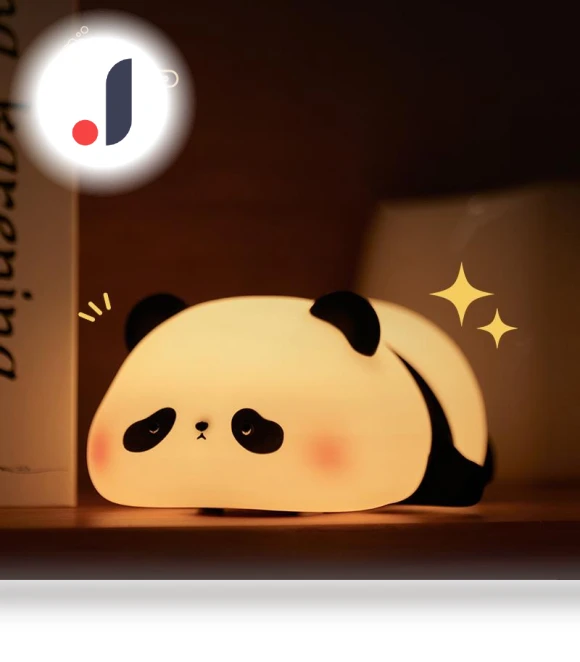 LED Kids Night Light Panda — Night Lights, Binchi Lighting Appliances