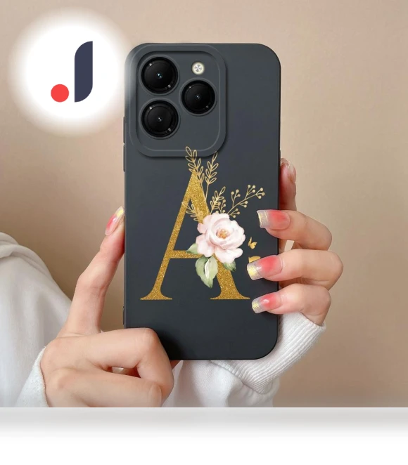 Luxury Letters Liquid Silicone Phone Case — Basic Cases, New Style Case