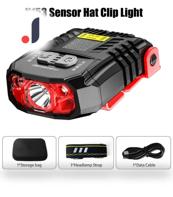 Mini USB Rechargeable Touch Clip Hat Light — Flashlights, Binchi Lighting Appliances