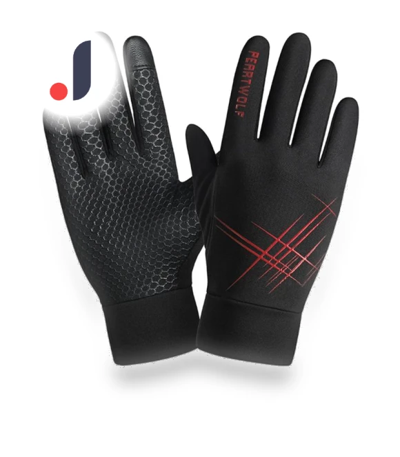 Motorcycle Gloves with Full Finger and Touchscreen — Gloves, Freedom Outdoors