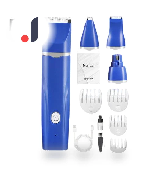 Pet Grooming Kit with Nail Clipper — Hair Clippers, Kitty Cat House